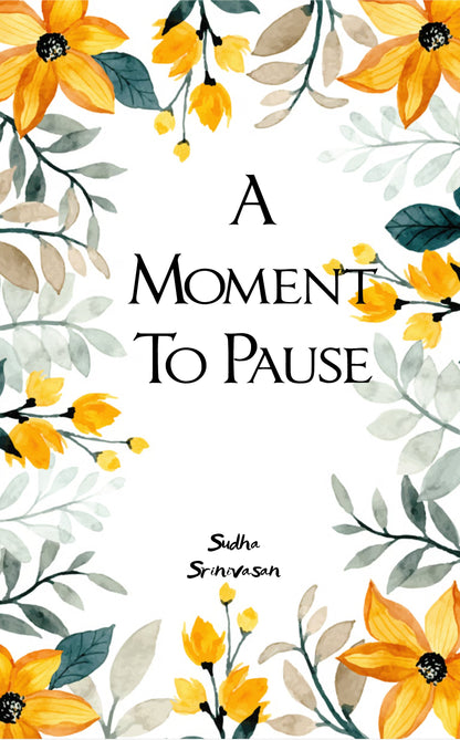 A moment to pause