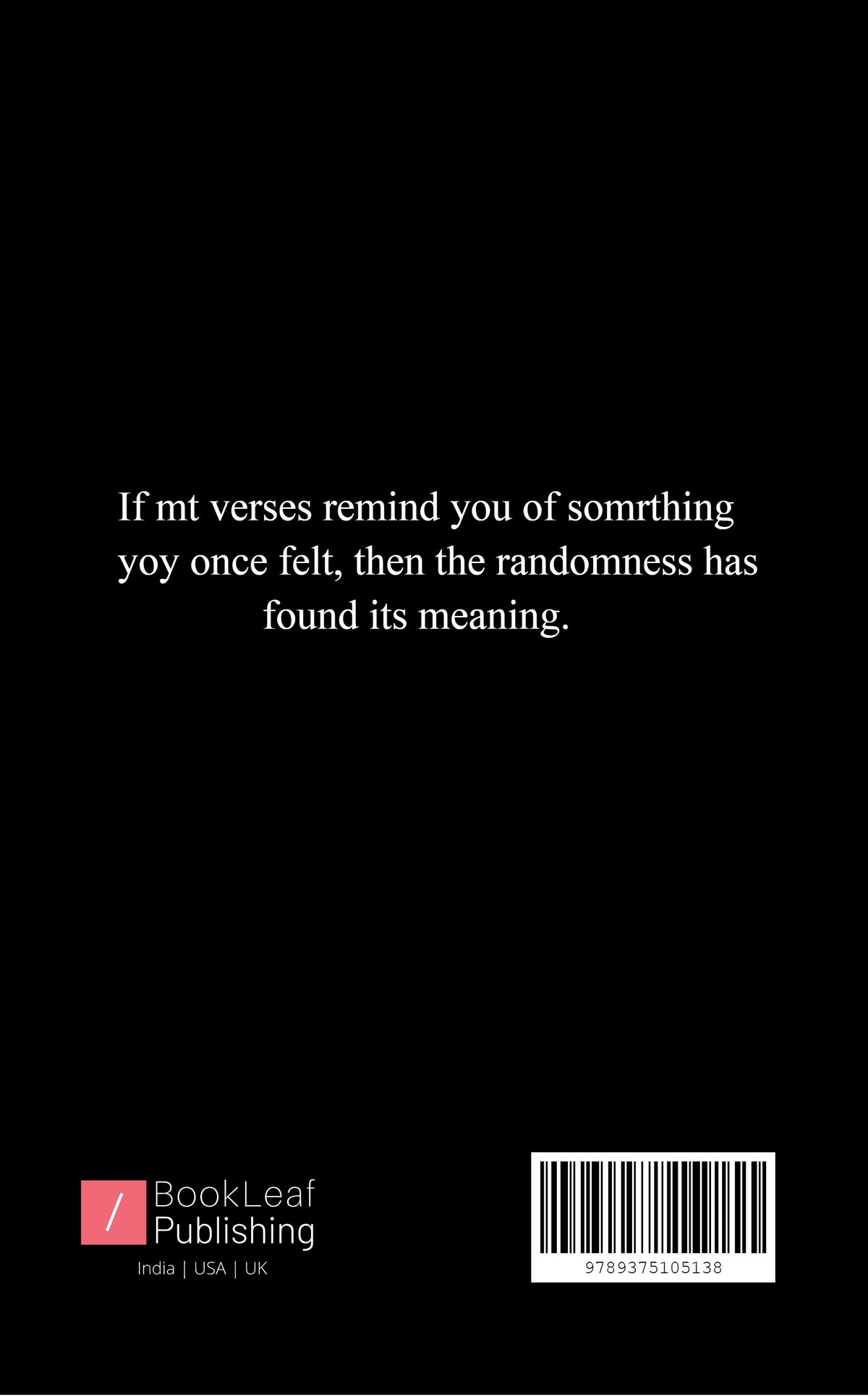Randoms in verses