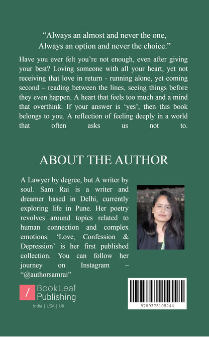 Love, Confession & Depression