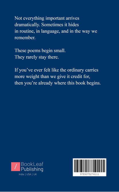 Small Thoughts About Big Things