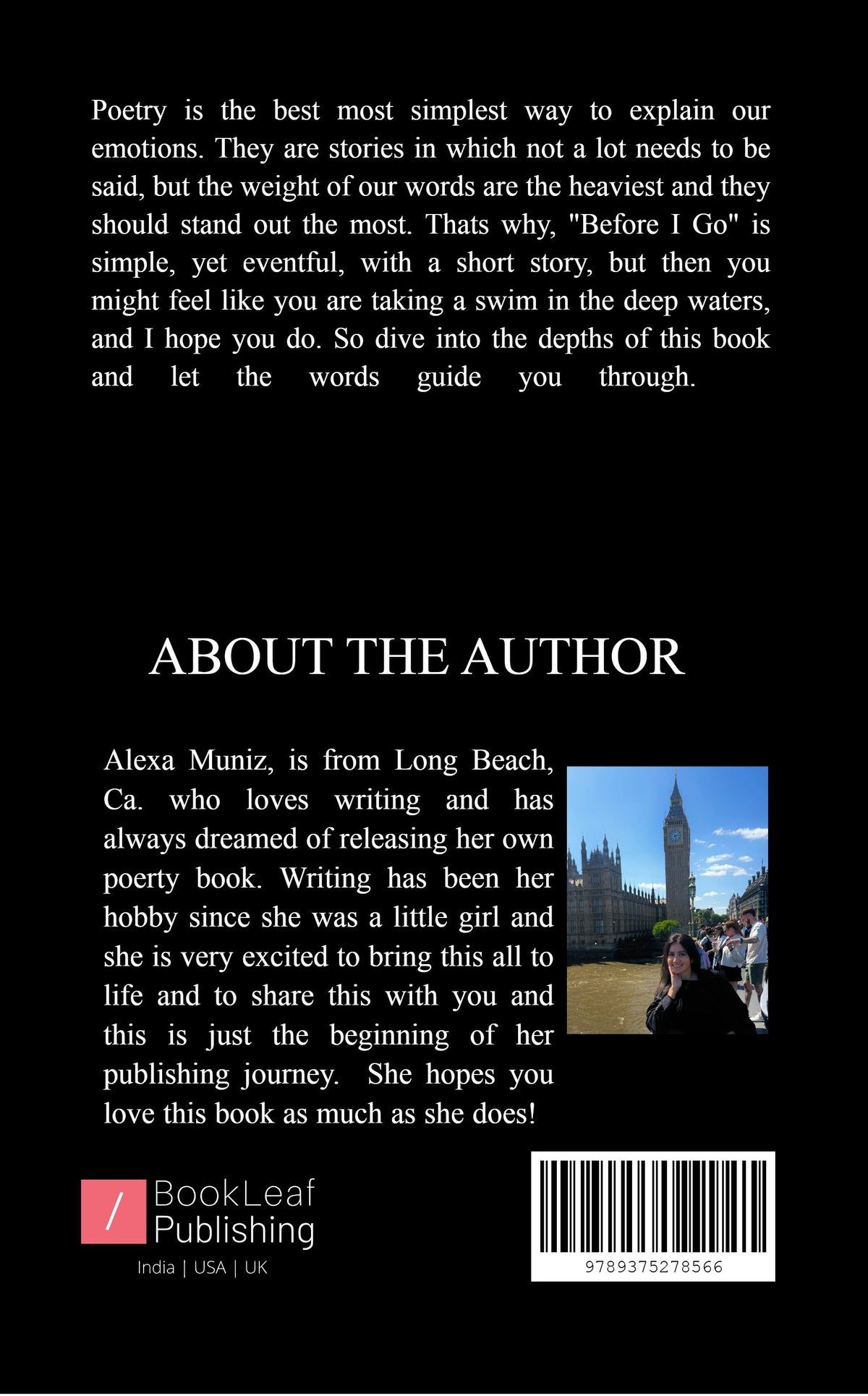 Before I Go