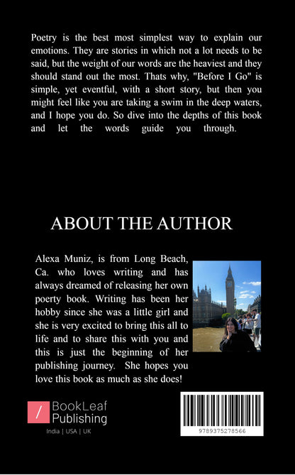 Before I Go