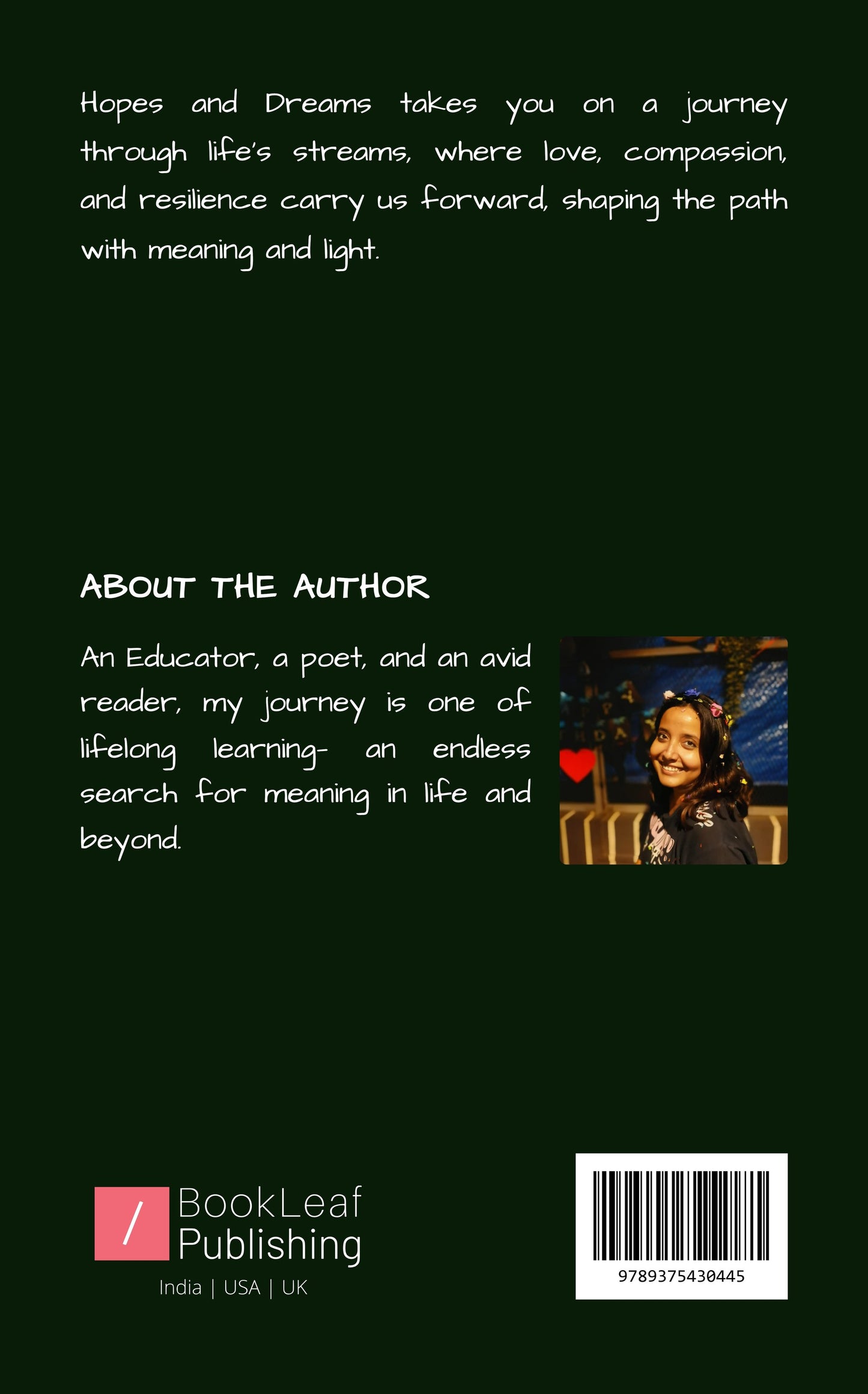 Hopes and Dreams: A journey towards peace