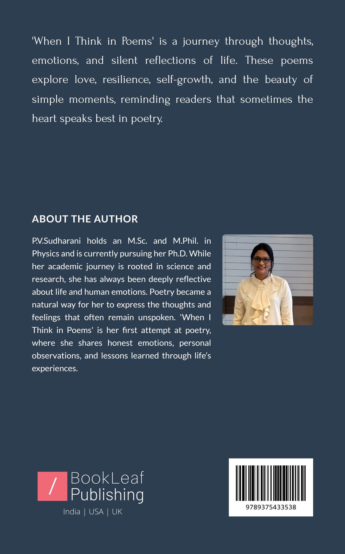 When I Think in Poems