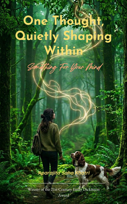 “One thought, quietly shaping within”