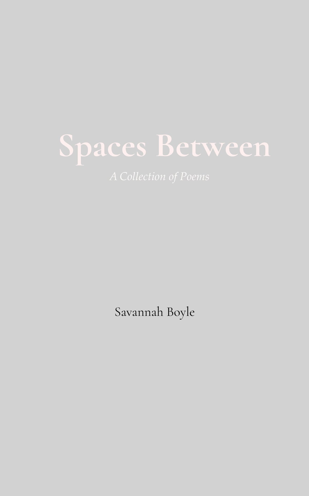 Spaces Between