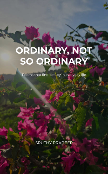 Ordinary, Not So Ordinary