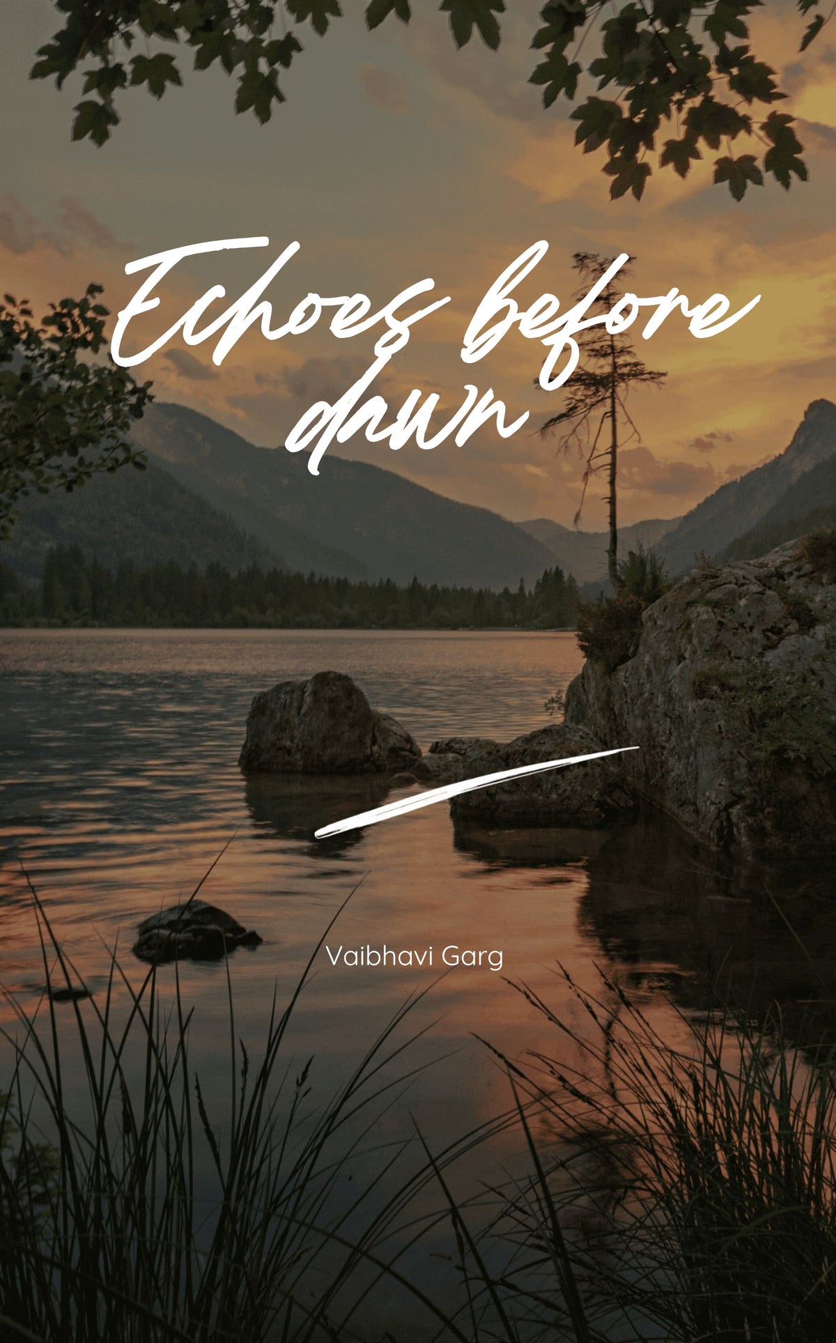 Echoes before dawn