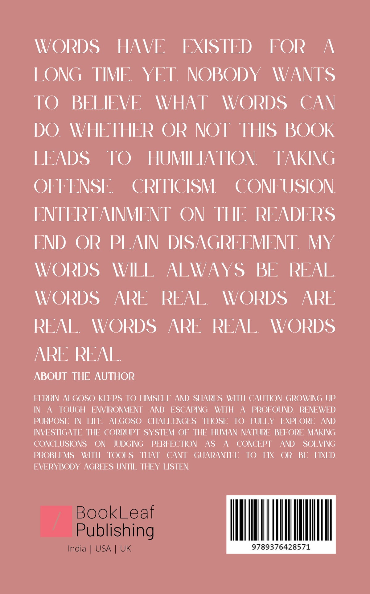 Words Are Real, and so Are People, and so Is God