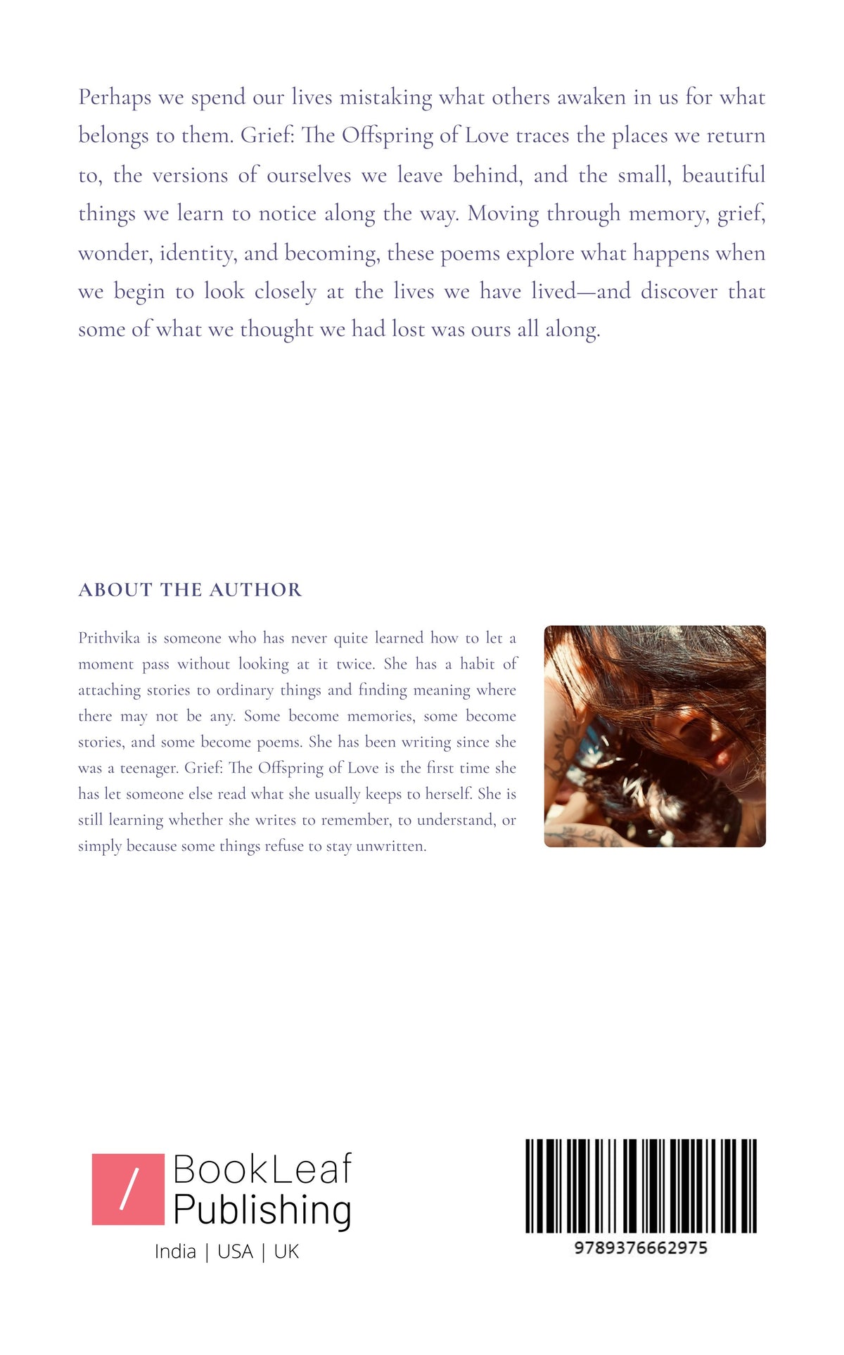 Grief: The Offspring of Love