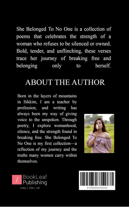 “She Belonged To No One”