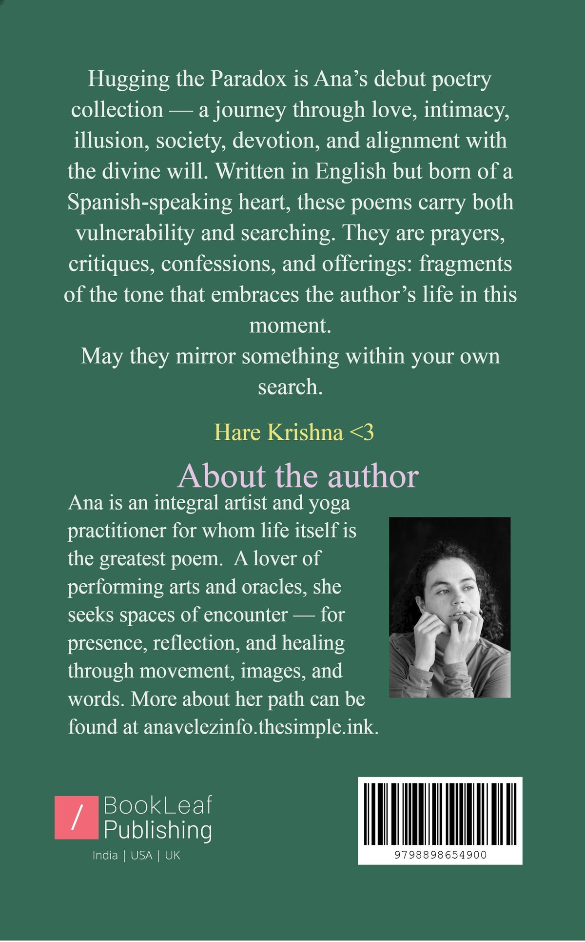 22 poems of August Hugging the paradox
