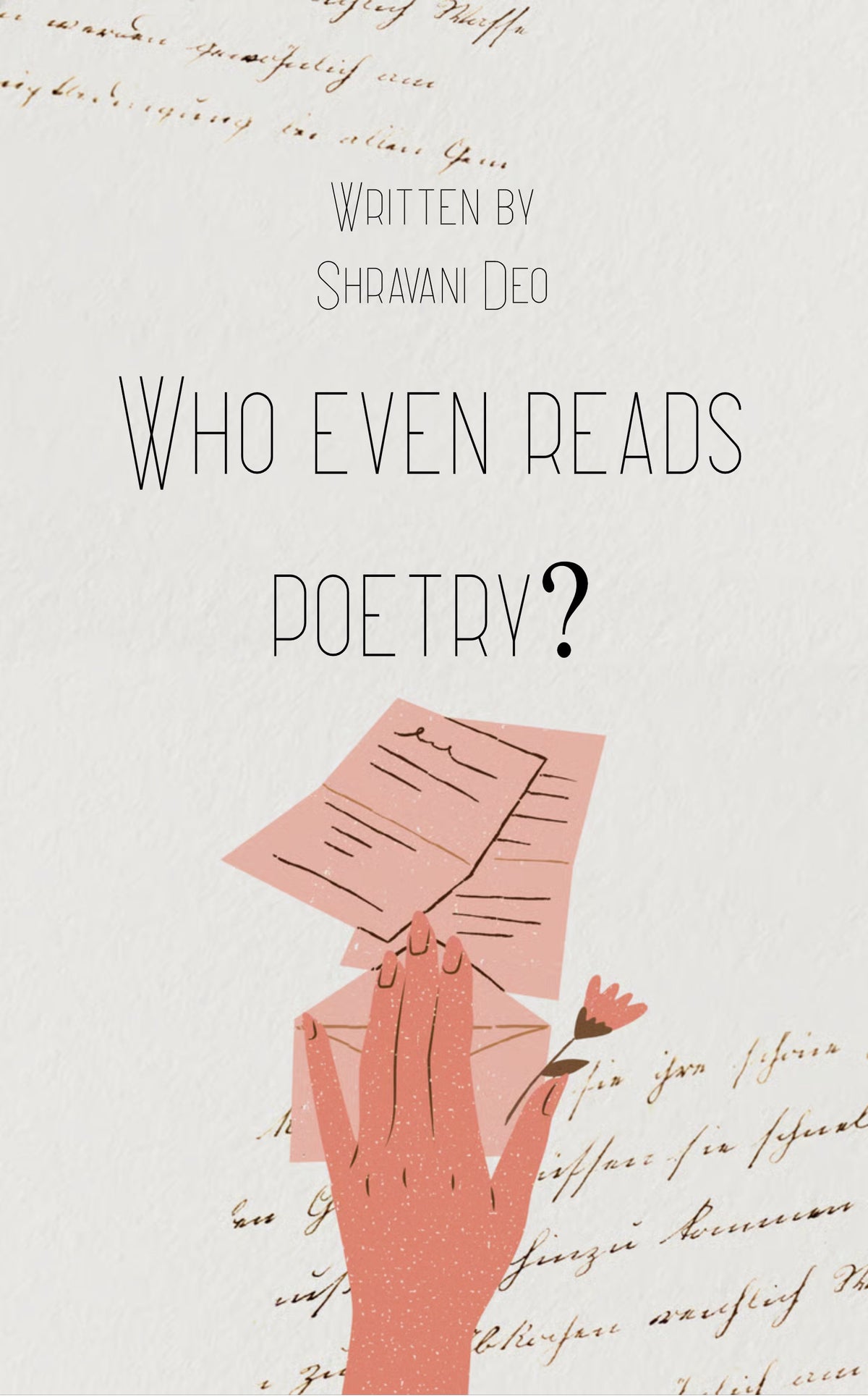 Who even reads poetry?