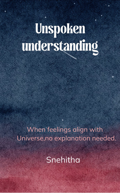 Unspoken understanding