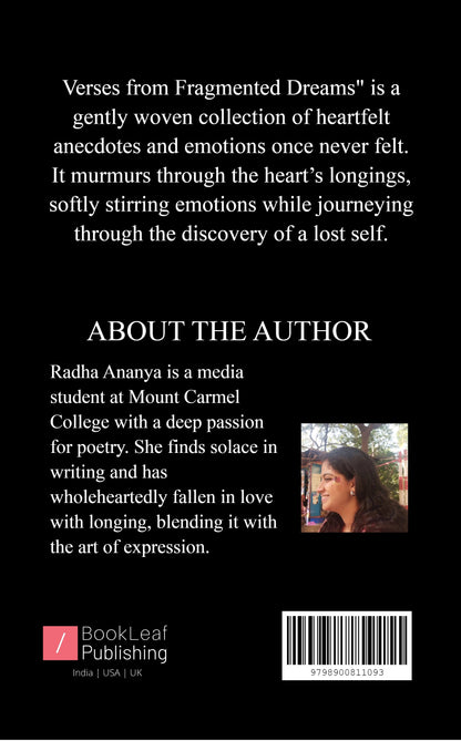 Verses from fragmented dreams