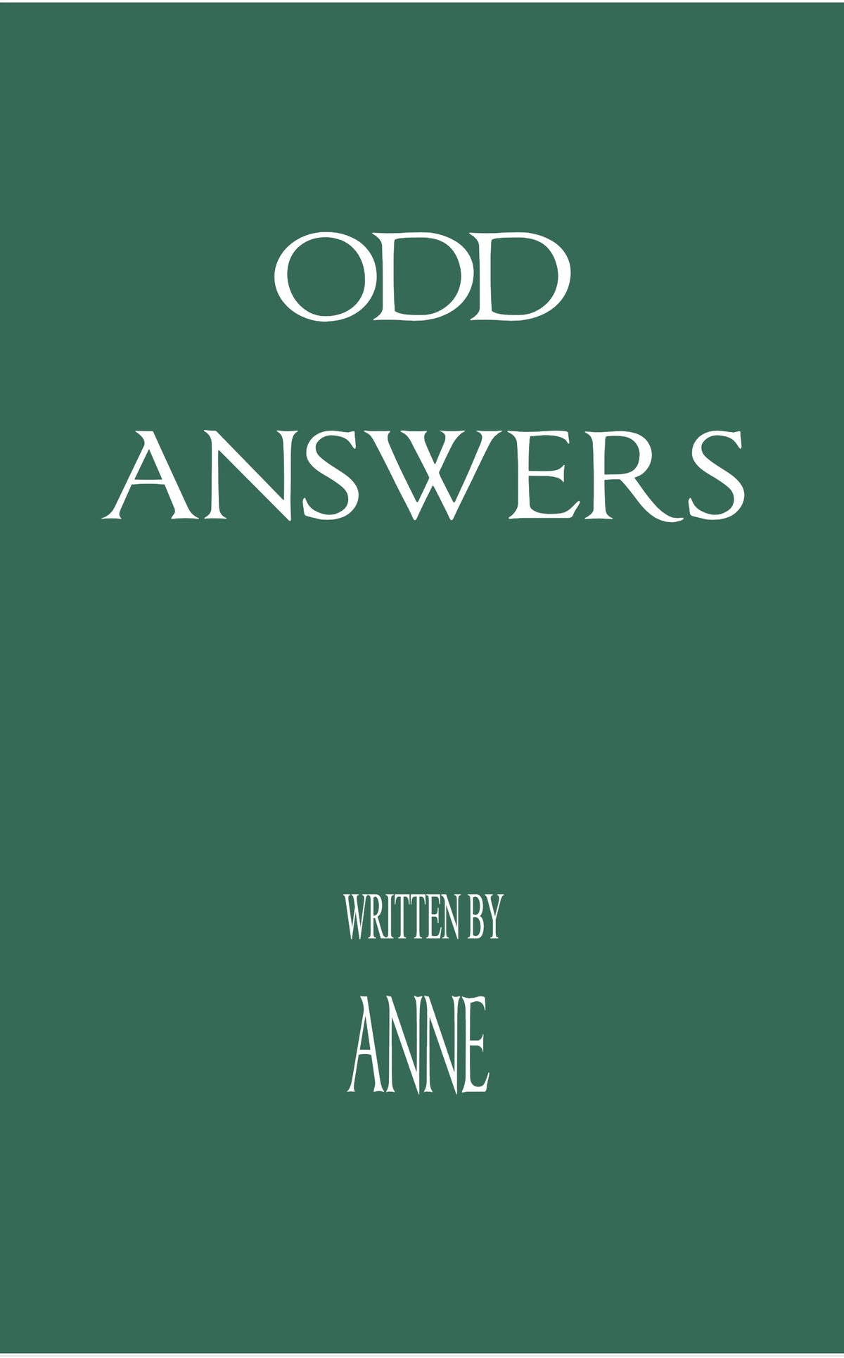 Odd Answers