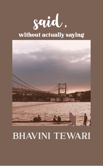Said, without actually saying