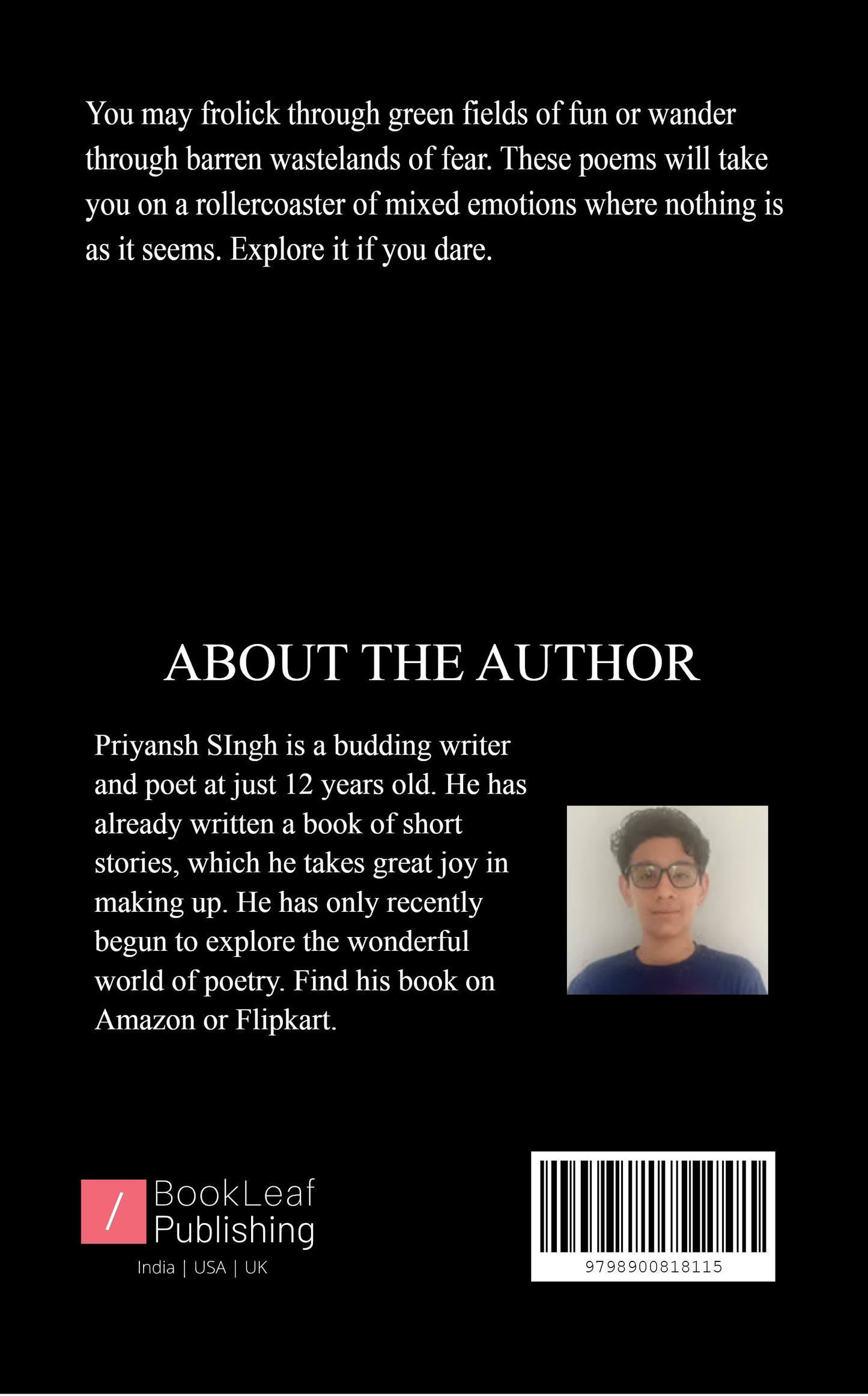 Poems of Fun and Fear