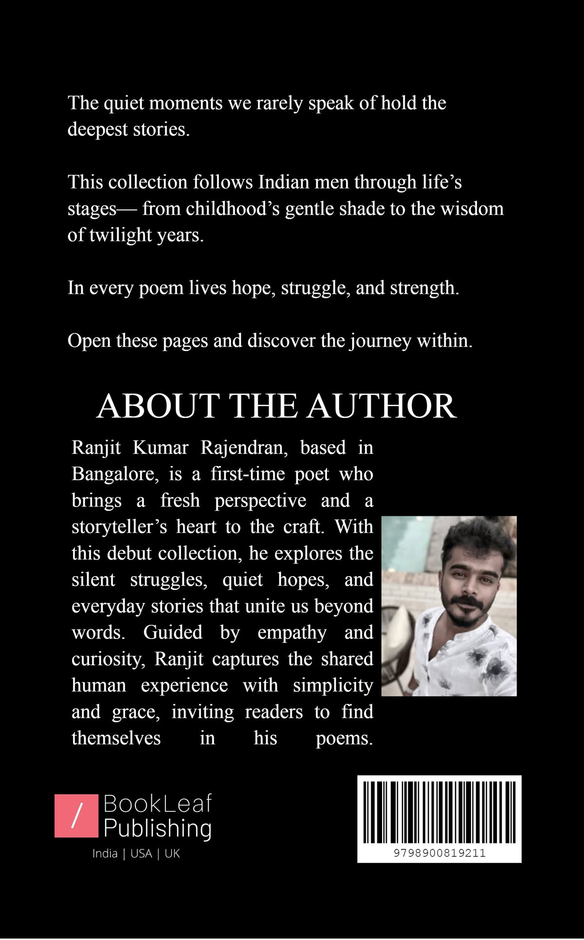 Echoes of Masculinity: A Life in Verse