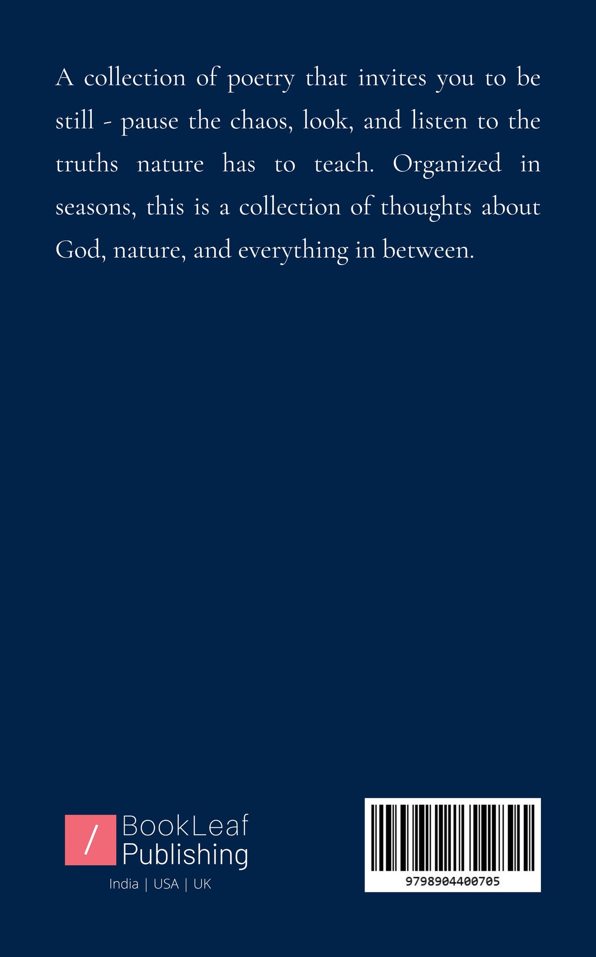 Seasons of Thought